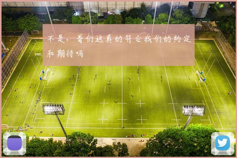 不是，哥们这真的符合我们的约定和期待吗